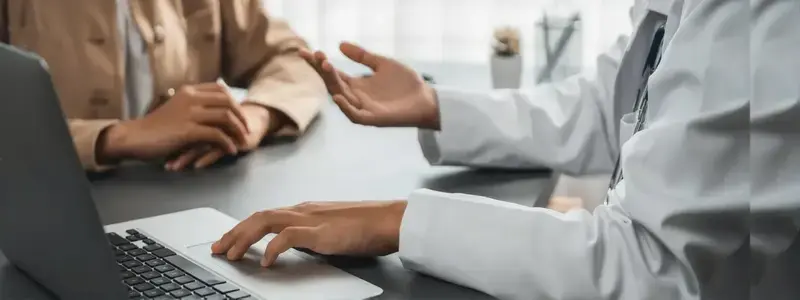 Imagen de una reunión de consultores de construcción discutiendo planificación de obras.