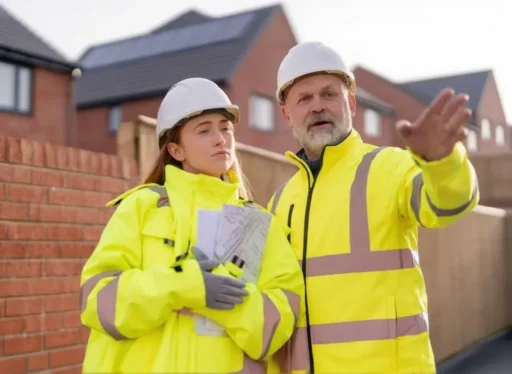 Planificación de obras residenciales en construcción